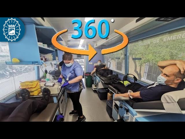 210408 - Policía Local Málaga - Donación de sangre - 360º / VR