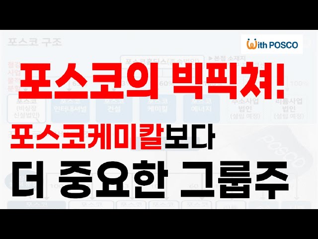 [테마주 분석38]포스코케미칼, 포스코엠텍, 포스코인터내셔널, 포스코홀딩스, 포스코그룹 2030년 목표는? 한국경제TV 이상로