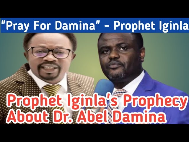 Pray For Damina | Prophet Iginla Responds to Dr. Damina's Revelation #abeldamina #joshuaiginla