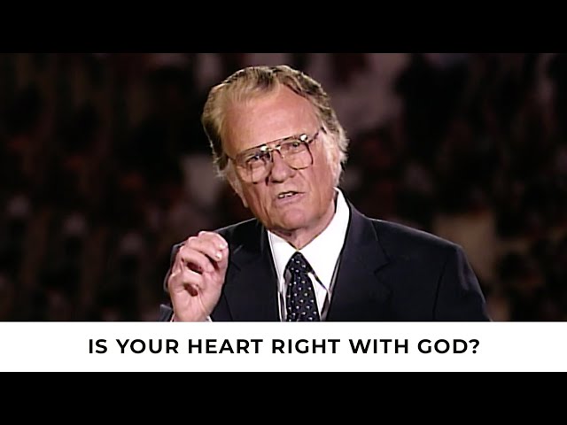 A Cure for Heart Trouble | Billy Graham Classic Sermon