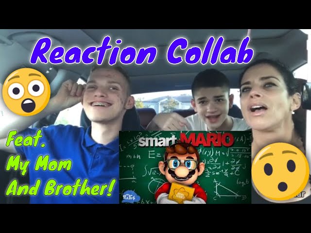 SMG4: Smart Mario Reaction (With My Mom and Brother)