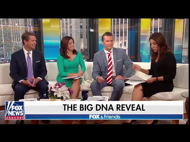 MyHeritage DNA Reveal on Fox and Friends