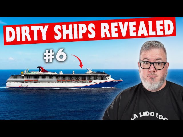 CDC Identifies the 10 Dirtiest Cruise Ships