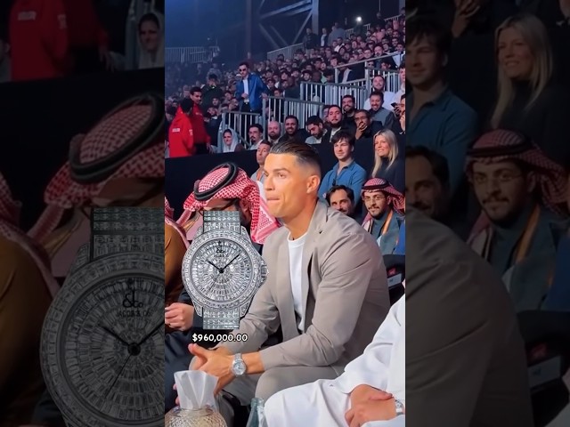 Cristiano Ronaldo’s $9.6M Watch Reveal! 💎🔥