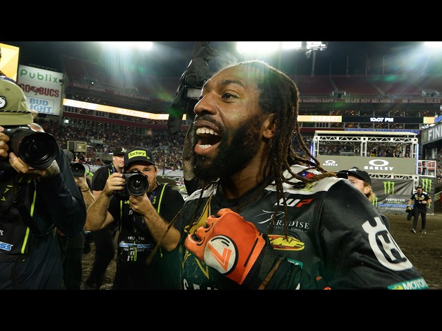 MALCOLM STEWART WINS! RAW Victory Celebration from 2025 Tampa SX