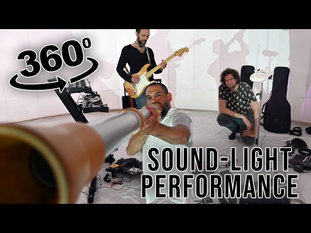 360° Didgeridoo & Live Looping Performance by Marvin Dillmann & Andrea Galluccio