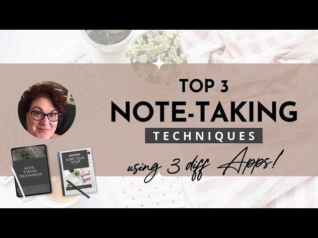 Top 3 Note-Taking Techniques + 3 diff “Apps” + 2 diff Devices #freeform #goodnotes #remarkable