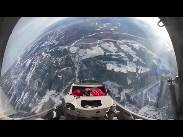 L-39 Fighter Jet Rides Calgary/Canada 360°