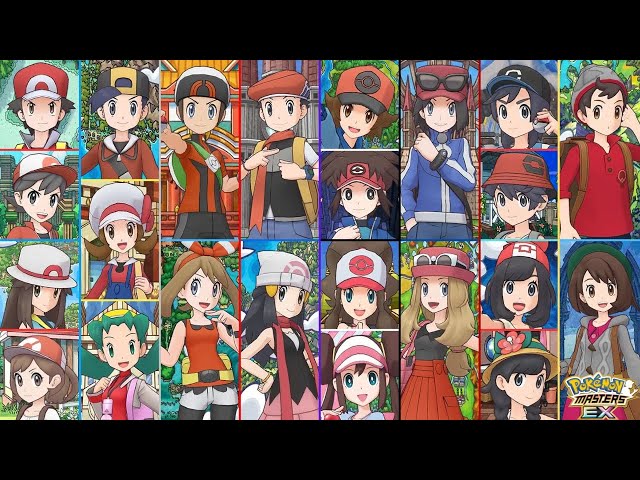 🎵 All Main Character/Trainer Battle Themes (Pokémon Masters EX Version)🎵