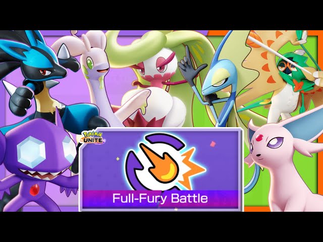 72% Team Damage with this POKEMON in FULL FURY BATTLE | Pokemon Unite