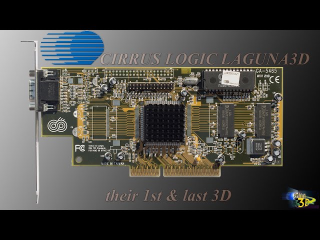 Worst Game Graphics Cards - Cirrus Logic Laguna3D