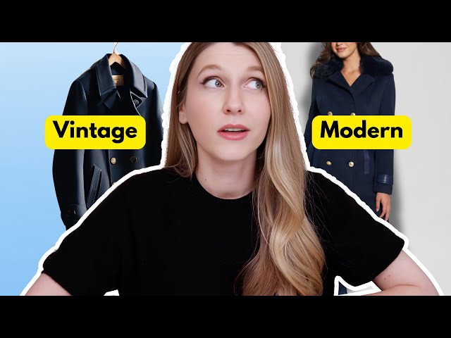 How Bad Has Clothing Quality Really Gotten? Thrifting Vintage * A Fashion Deep Dive *