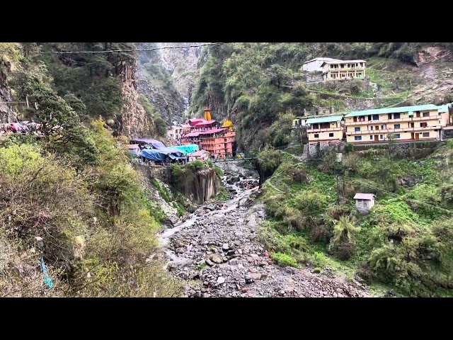 Yamunodri - starting point of YAMUNA river in Himalayas