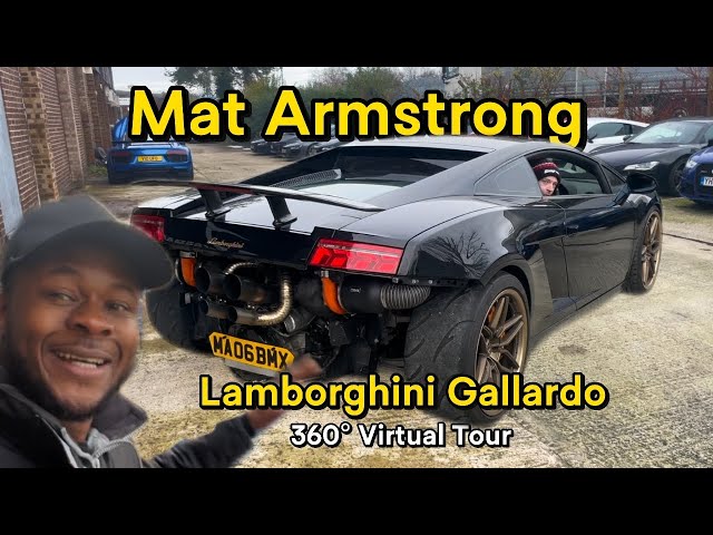 Mat Armstrongs Twin Turbo Lamborghini Gallardo 360° virtual tour.