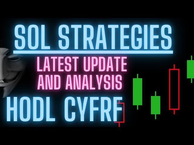 Sol Strategies - HODL - Latest Updated on It's Ratio and Analysis