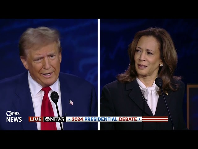 WATCH: Trump claims Biden-Harris 'destroyed the economy' | ABC Presidential Debate