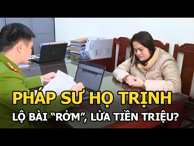 Pháp sư họ Trịnh lộ bài "rởm", lừa tiền triệu?