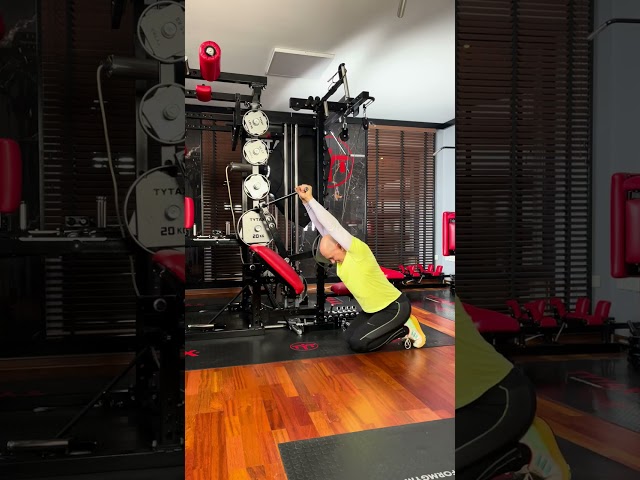 ULTIMATE HOME GYM - Triceps training on TYTAX! #motivation #tytaxathome #homegym #legsworkoutathome