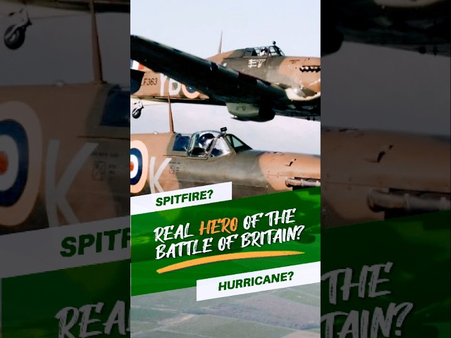 Hurricane vs. Spitfire: The Real Hero of the Battle of Britain?✈️