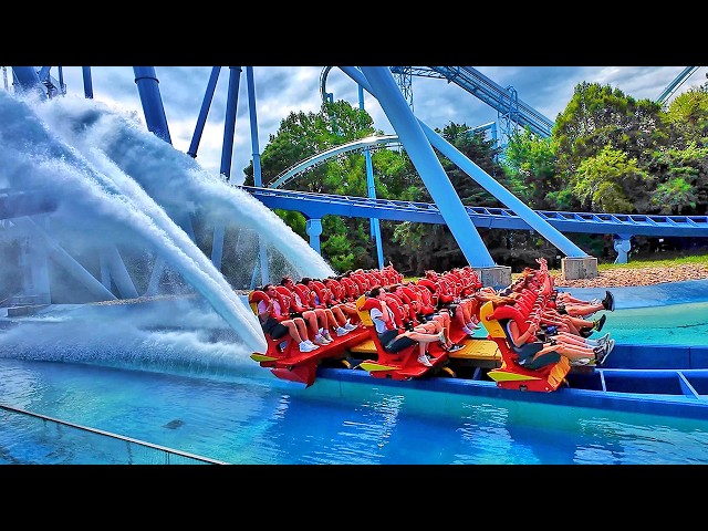 The BEST Busch Gardens Roller Coaster and Walking Tour | 4K Theme Park Adventure