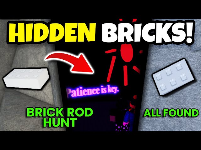 I FOUND HIDDEN BRICKS For BRICK ROD QUEST In FISCH Roblox!