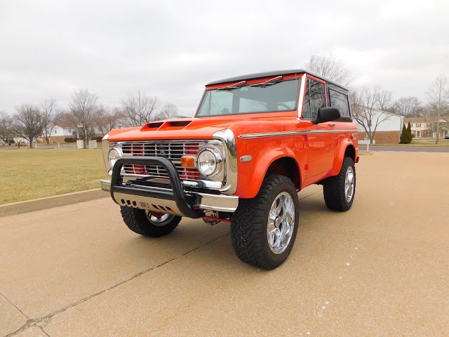 1974 Ford Bronco 4X4 Frame Off Restored