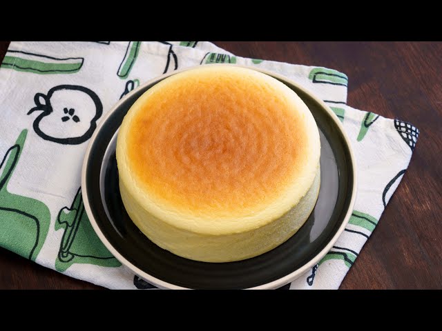 How to Make Japanese Cheesecake, Fluffy, Light & Melts in Your Mouth!