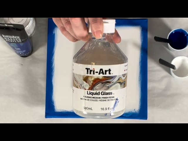 (473) CRAZY RESULTS Product Testing TriArt Liquid Glass Straight Pour Fluid Acrylic Paint Pouring