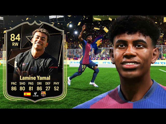 I used Lamine Yamal FIRST FC 25 SPECIAL CARD! 🔥