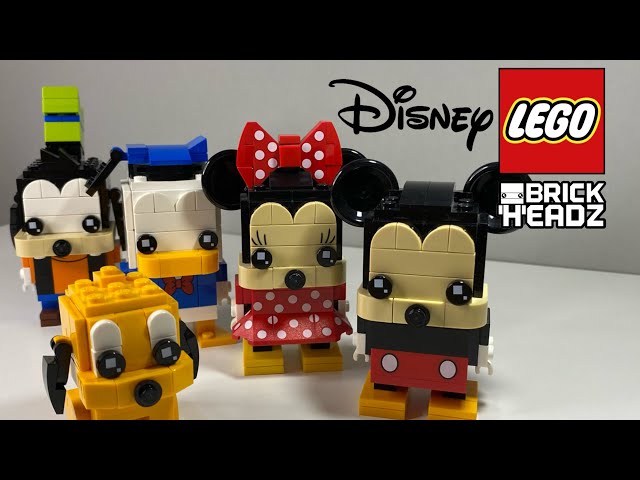 𝙈𝙄𝘾𝙆𝙀𝙔 & 𝙁𝙍𝙄𝙀𝙉𝘿𝙎: LEGO Disney BrickHeadz complete set 41624, 41625, 40378, 40377 | Speed Build.