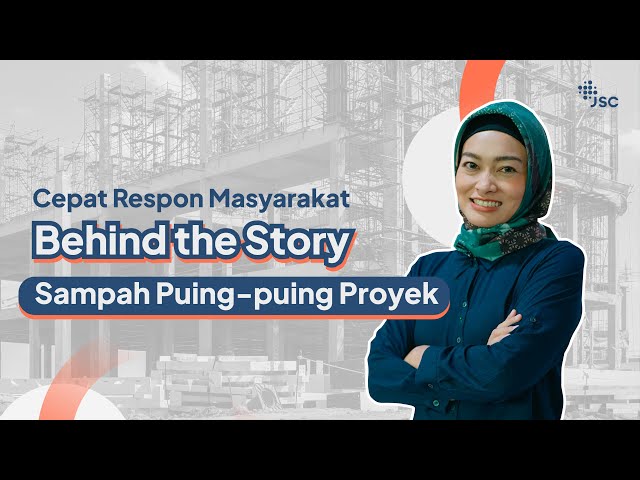 SAMPAH PUING PROYEK HALANGI AKSES JALAN TROTOAR? SEGERA LAPOR! | BEHIND THE STORY CRM