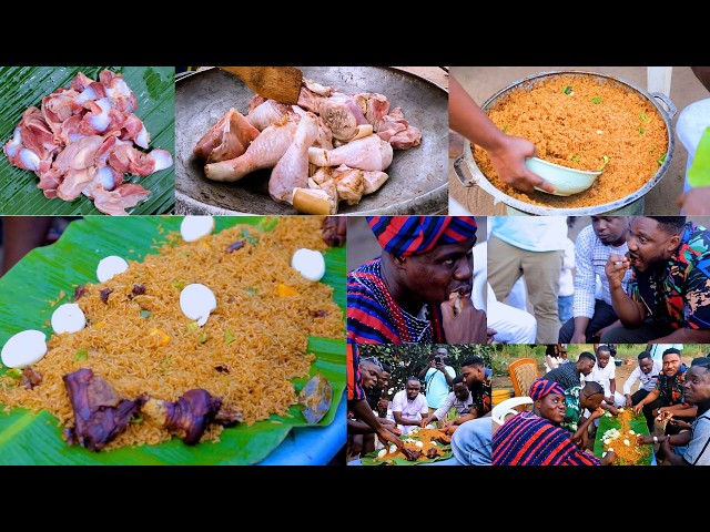 Best Ghana Jollof Rice Process For Family & Friends {Grandpa's Birtday 2 }