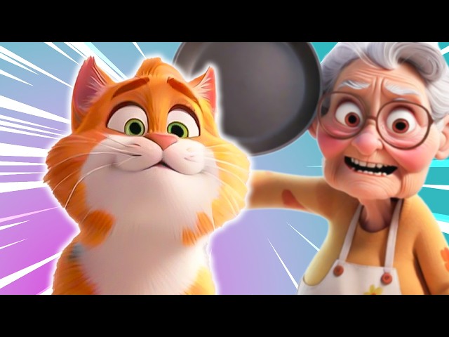 THE CAT DESTROYED THE WHOLE HOUSE! GRANDMOTHER IS ANGRY! I Am Cat VR / Chapter 10 /