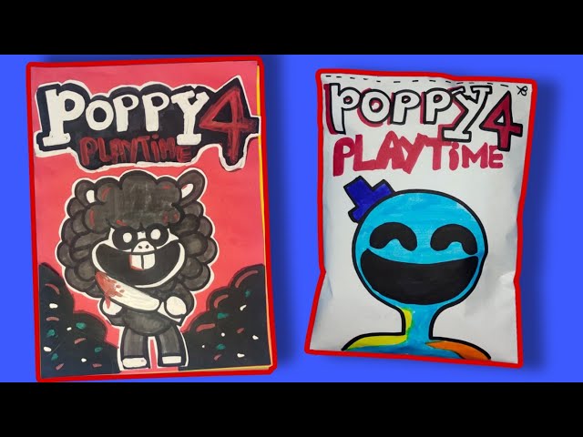 DIY😱 POPPY PLAYTIME CHAPTER 4 GAME BOOK💀🔥+ Poppy Playtime 4 Doey the Doughman BLIND BAG👿😱Horror Game