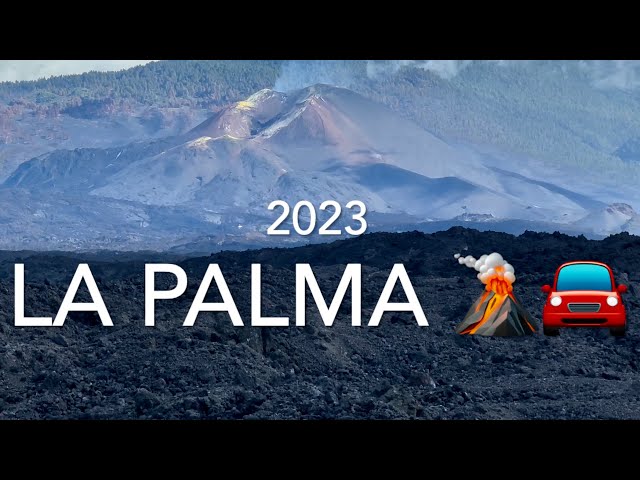 🌋 Drive Through La Palma Lava Fields After Eruption (4K)🚙