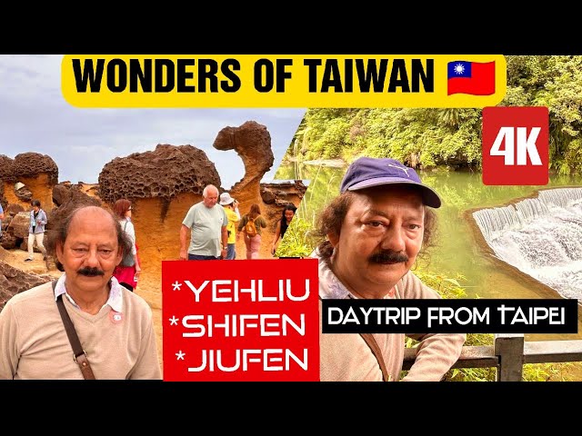 Experience the Wonders of TAIWAN: Yehliu Geopark, Shifen, and Jiufen in a Single Day!