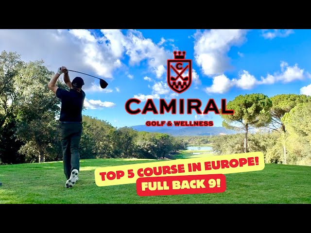 I played a 5 golf course in all of Europe?! | Back 9 Camiral Golf & Wellness in Spain | Travel Golf