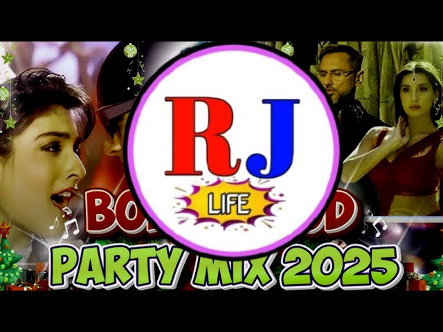 bollywood party mix 2025🎶new hindi song 🔥rj life remix #songs#music 🎧