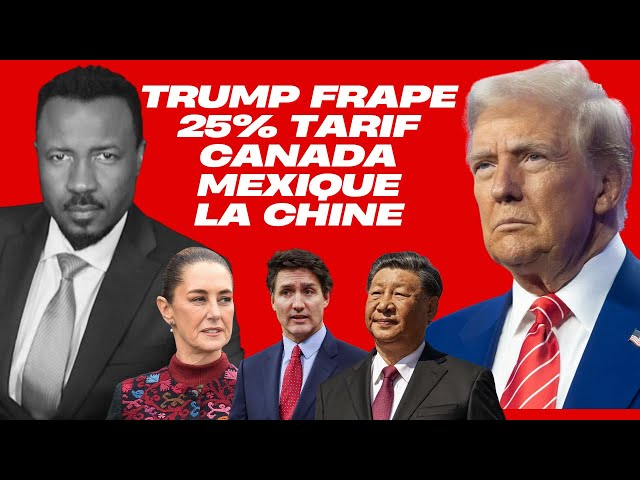 TRUMP FRAPE CANADA, MEXIQUE, LA CHINE  - IMIGRAN PWAL GWANTANAMO - CITWAYEN AMERIKEN ARETE -  ABNER