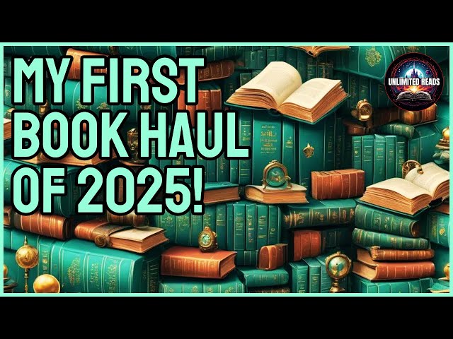 MY FIRST BOOK HAUL OF 2025!