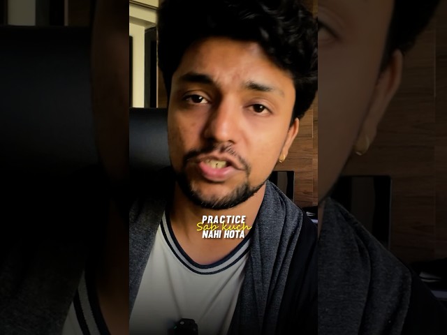 PRACTICE kaafi nahi hai | Artist Reyanshh Rahul