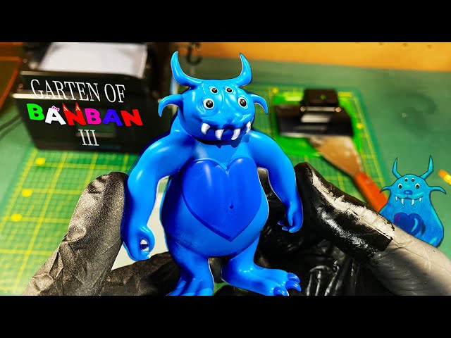 GARTEN OF BANBAN 3 - Making Dr.Fluffypants - New Boss Monsters - Sculpture Timelapse