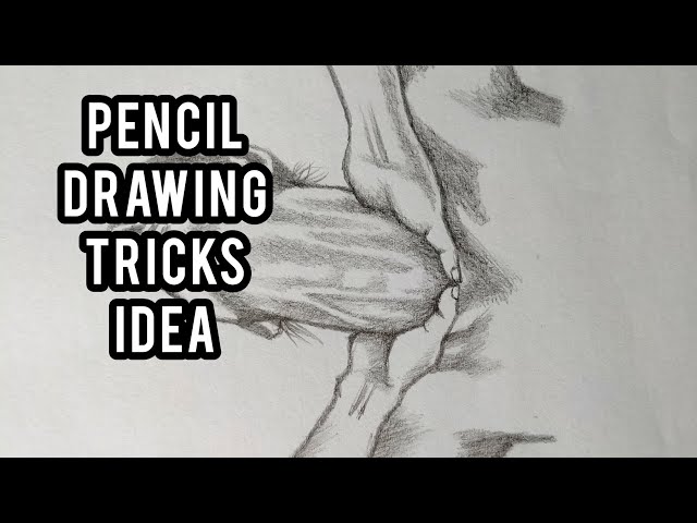 Art and trick gesture/Pencil drawing figure process