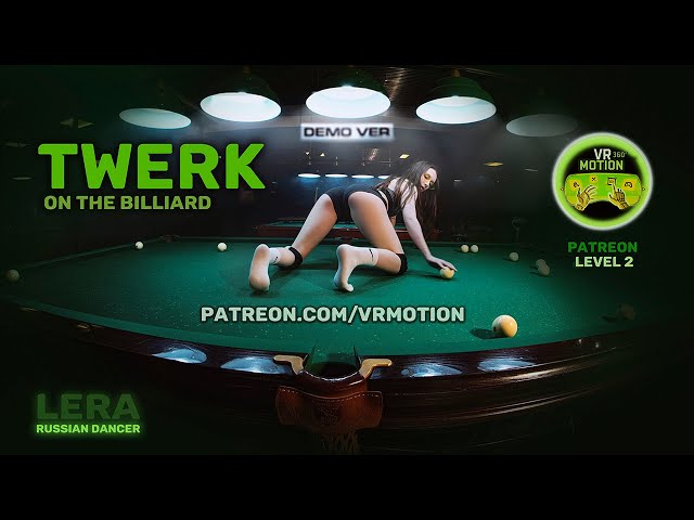 HOW WE FILMED TWERK ON THE POOL TABLE  BEHIND THE SCENES DEMO | LERA