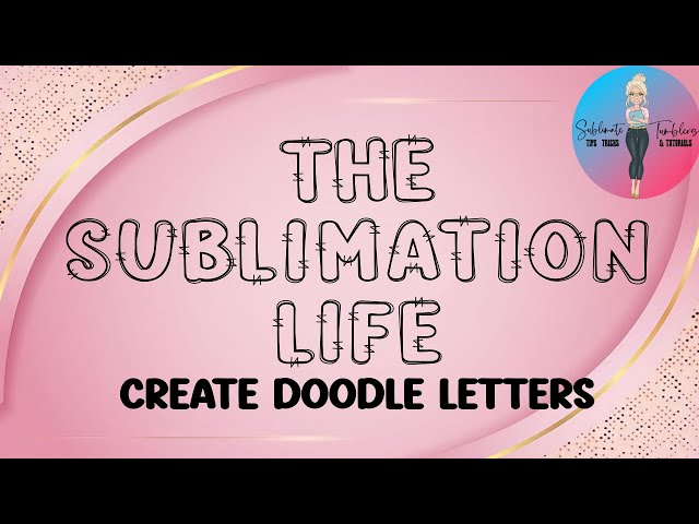 How to Create Doodle Letters Font