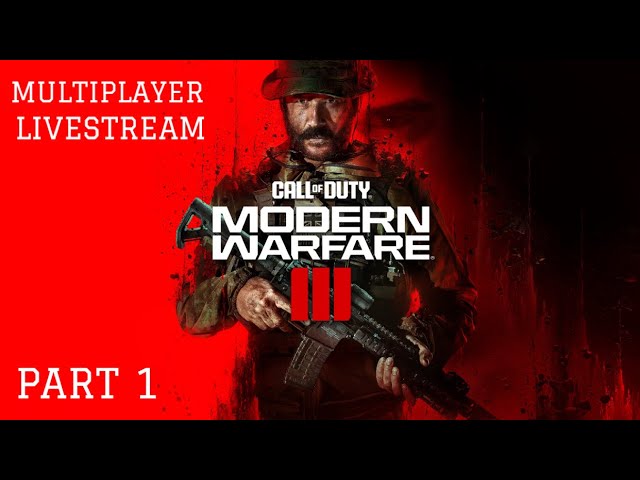 Call of Duty: Modern Warfare III, Multiplayer Livestream Part 1 (PS5 Gameplay)