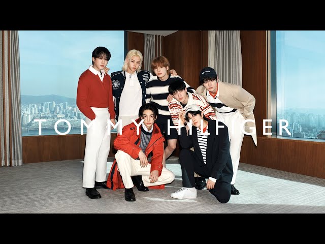 Tommy Hilfiger's Spring 24 campaign with Stray Kids.