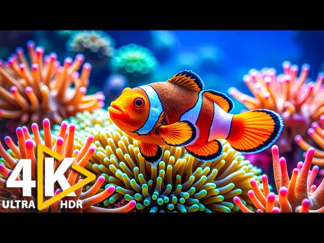 Discover the Mesmerizing Underwater Realm: Marvel at Sea Animal in The Best 4K ULTRA HD Aquarium