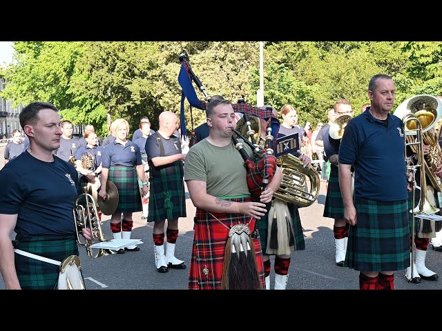 The Royal Scots Dragoon Guards and The Royal Regiment of Scotland Band