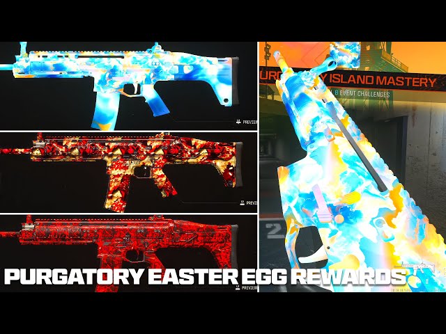 ALL NEW MW3 Hellspawn Purgatory Easter Egg Challenges & Rewards! (Cloud Watching Animated Camo)